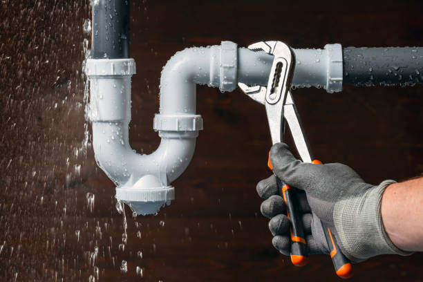 Professional Drain Cleaning technician working in Weston, MO